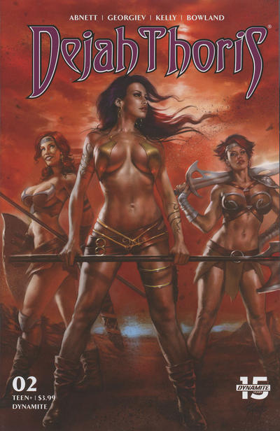 Cover for Dejah Thoris (Dynamite Entertainment, 2019 series) #2 [Cover A Lucio Parrillo]
