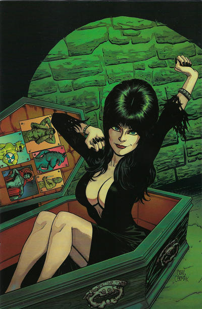 Cover for Elvira Mistress of the Dark (Dynamite Entertainment, 2018 series) #12 [Virgin Incentive Craig Cermak]