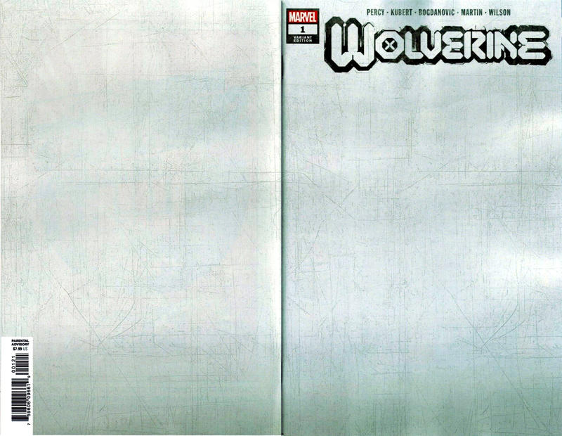 Cover for Wolverine (Marvel, 2020 series) #1 [Adamantium]