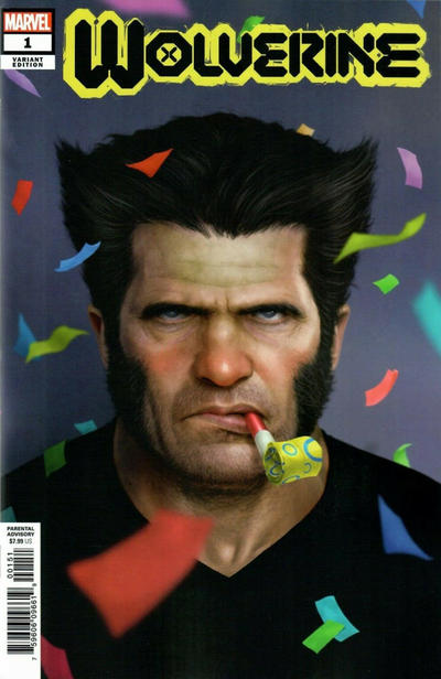 Cover for Wolverine (Marvel, 2020 series) #1 [Rahzzah 'Party']