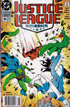Cover for Justice League America (DC, 1989 series) #38 [Newsstand]