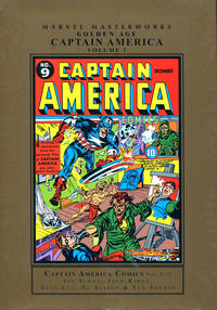Cover Thumbnail for Marvel Masterworks: Golden Age Captain America (Marvel, 2005 series) #3 [Regular Edition]