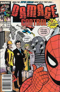 Cover for Damage Control (Marvel, 1989 series) #1 [Newsstand]