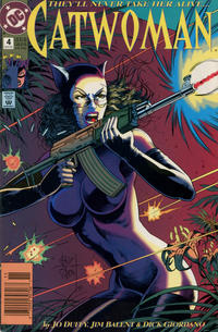 Cover for Catwoman (DC, 1993 series) #4 [Newsstand]