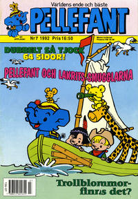 Cover Thumbnail for Pellefant (Atlantic Förlags AB, 1977 series) #7/1992