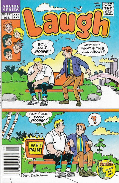 Cover for Laugh Comics (Archie, 1946 series) #397 [Canadian]