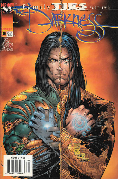 Cover for The Darkness (Image, 1996 series) #9 [Newsstand]
