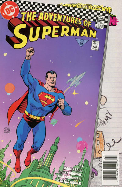 Cover for Adventures of Superman (DC, 1987 series) #559 [Newsstand]