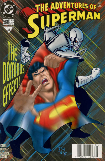 Cover for Adventures of Superman (DC, 1987 series) #561 [Newsstand]
