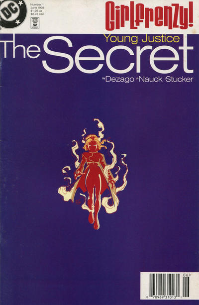 Cover for Young Justice: The Secret (DC, 1998 series) #1 [Newsstand]