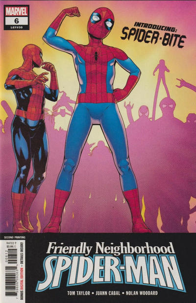 Cover for Friendly Neighborhood Spider-Man (Marvel, 2019 series) #6 (30) [Second Printing - Andrew Robinson Cover]