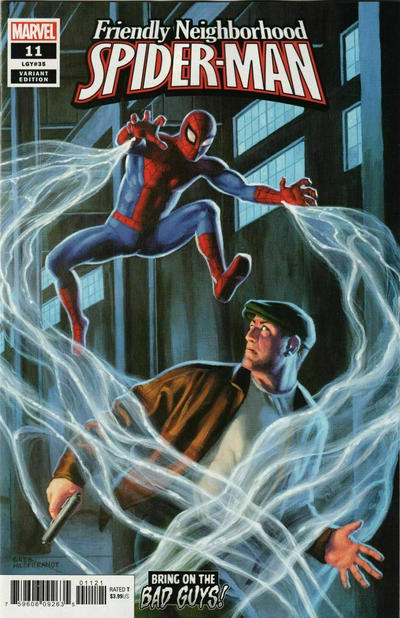 Cover for Friendly Neighborhood Spider-Man (Marvel, 2019 series) #11 (35) [Variant Edition - Bring on the Bad Guys - Greg Hildebrandt Cover]
