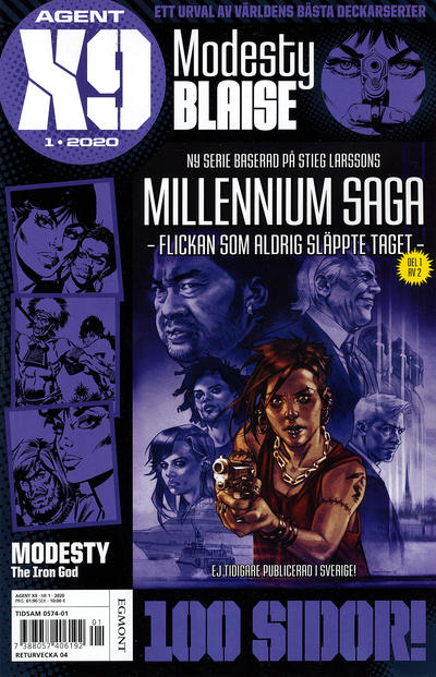 Cover for Agent X9 (Egmont, 1997 series) #1/2020