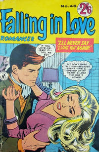 Cover Thumbnail for Falling in Love Romances (K. G. Murray, 1958 series) #45