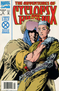 Cover for The Adventures of Cyclops and Phoenix (Marvel, 1994 series) #2 [Newsstand]