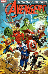 Cover Thumbnail for Avengers (IDW, 2018 series) #1 [Cover RI-C - Gabriel Rodriguez]