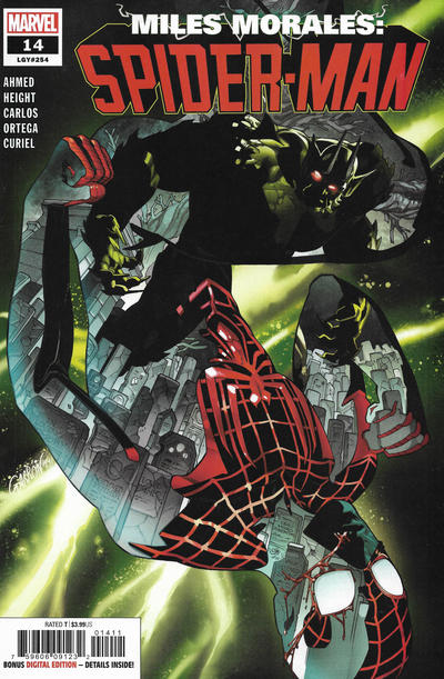 Cover for Miles Morales: Spider-Man (Marvel, 2019 series) #14 (254)