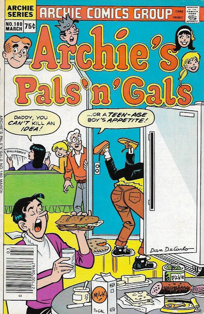 Cover for Archie's Pals 'n' Gals (Archie, 1952 series) #180 [Canadian]