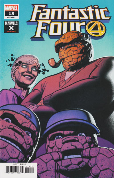 Cover for Fantastic Four (Marvel, 2018 series) #18 (663) [Greg Smallwood]