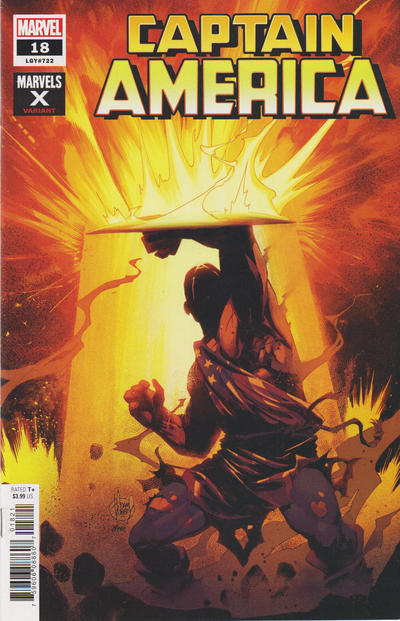 Cover for Captain America (Marvel, 2018 series) #18 (722) [Adam Kubert 'Marvels X']