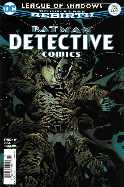 Cover for Detective Comics (DC, 2011 series) #952 [Newsstand]