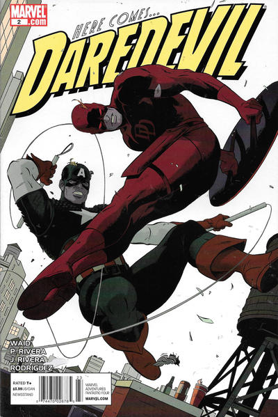 Cover for Daredevil (Marvel, 2011 series) #2 [Newsstand]