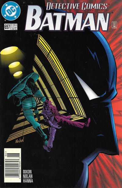 Cover for Detective Comics (DC, 1937 series) #697 [Newsstand]