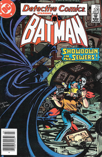 Cover for Detective Comics (DC, 1937 series) #536 [Newsstand]