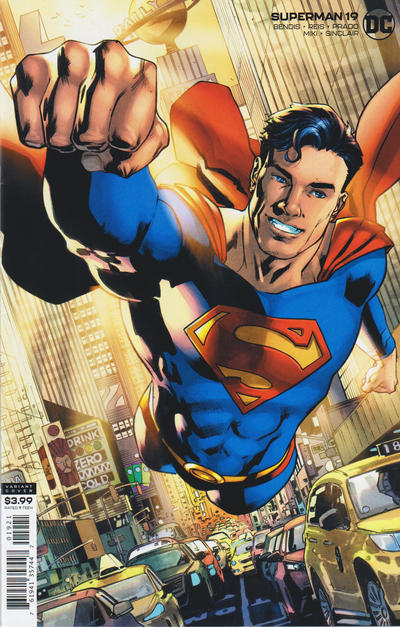 Cover for Superman (DC, 2018 series) #19 [Bryan Hitch Variant Cover]