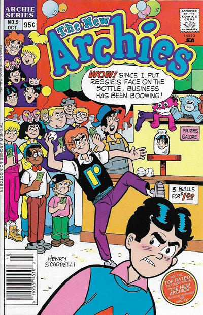 Cover for The New Archies (Archie, 1987 series) #9 [Canadian]