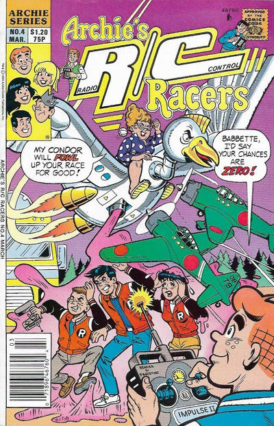 Cover for Archie's R/C Racers (Archie, 1989 series) #v#4 [Canadian]