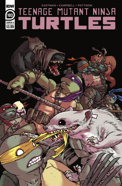 Cover for Teenage Mutant Ninja Turtles (IDW, 2011 series) #103 [Cover A - Sophie Campbell]