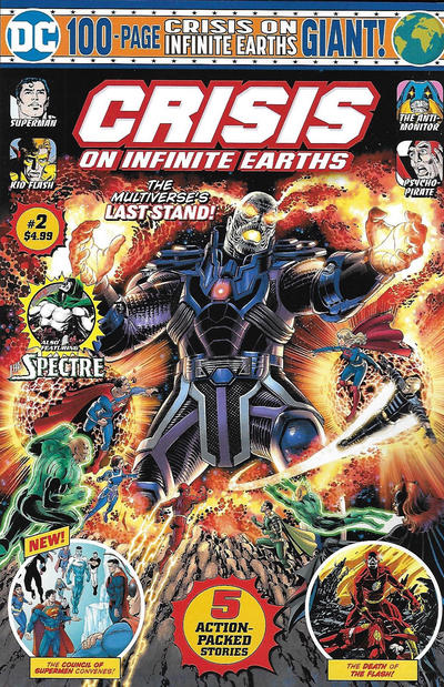 Cover for Crisis on Infinite Earths Giant (DC, 2019 series) #2 [Direct Market Edition]