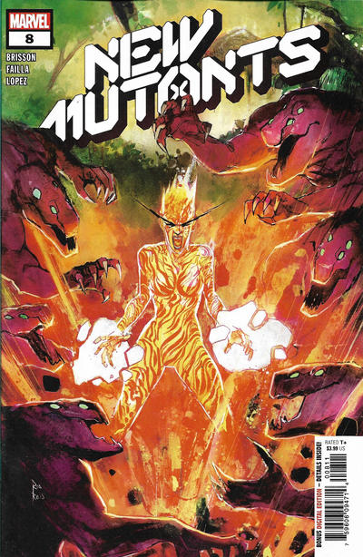 Cover for New Mutants (Marvel, 2020 series) #8