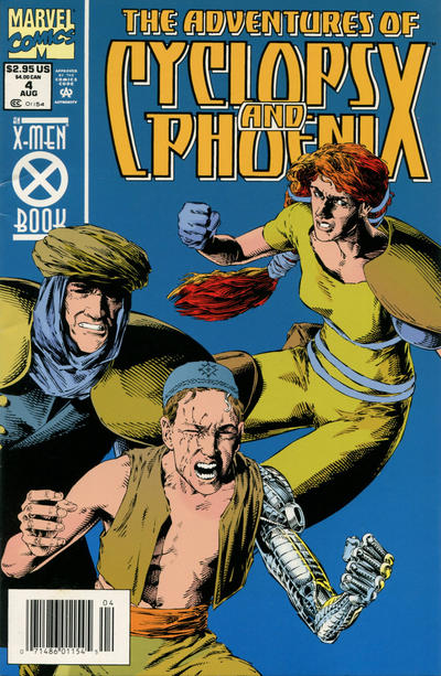 Cover for The Adventures of Cyclops and Phoenix (Marvel, 1994 series) #4 [Newsstand]
