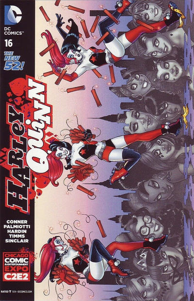 Cover for Harley Quinn (DC, 2014 series) #16 [Chicago Comic & Entertainment Expo C2E2 Cover]