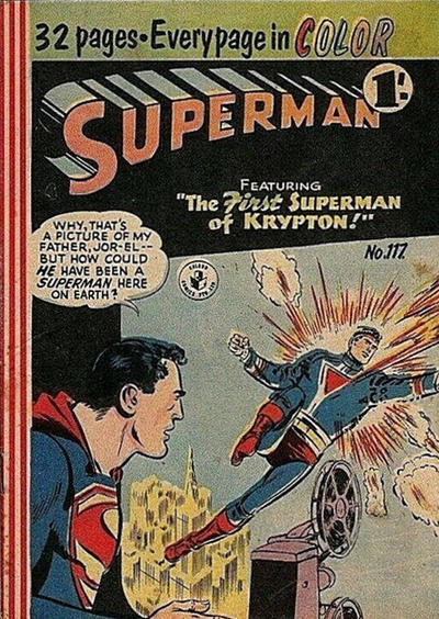 Cover for Superman (K. G. Murray, 1947 series) #117