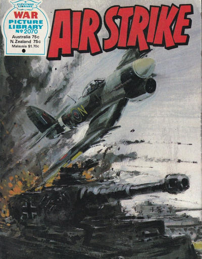 Cover for War Picture Library (IPC, 1958 series) #2070 [Overseas]