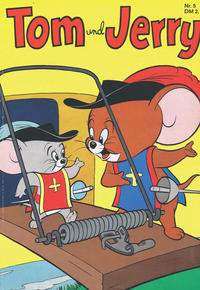 Cover Thumbnail for Tom und Jerry (Tessloff, 1970 series) #5