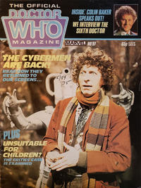 Cover Thumbnail for The Official Doctor Who Magazine (Marvel UK, 1984 series) #97