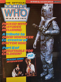 Cover Thumbnail for The Official Doctor Who Magazine (Marvel UK, 1984 series) #98