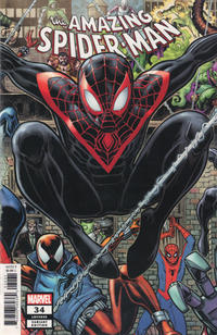 Cover Thumbnail for Amazing Spider-Man (Marvel, 2018 series) #34 (835) [Variant Edition - Arthur Adams Connecting Cover]