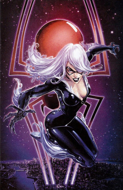 Cover for Amazing Spider-Man (Marvel, 2018 series) #1 (802) [Variant Edition - Comic Sketch Art Exclusive 'Black Cat Spider-Suit' - Mark Brooks Cover]