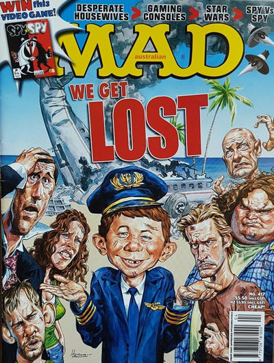 Cover for Mad Magazine (Horwitz, 1978 series) #417