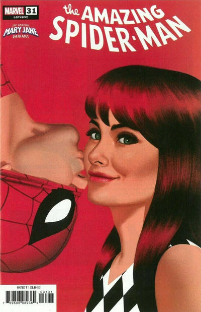Cover for Amazing Spider-Man (Marvel, 2018 series) #31 (832) [The Amazing Mary Jane Variant - Greg Smallwood Cover]