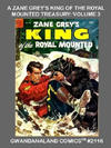 Cover for Gwandanaland Comics (Gwandanaland Comics, 2016 series) #2116 - A Zane Grey's King of the Royal Mounted Treasury: Volume 3
