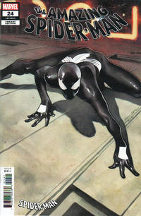 Cover Thumbnail for Amazing Spider-Man (Marvel, 2018 series) #24 (825) [Variant Edition - Symbiote Suit - Olivier Coipel Cover]