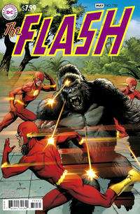 Cover Thumbnail for The Flash (DC, 2016 series) #750 [1950s Variant Cover by Gary Frank and Brad Anderson]