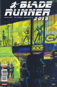 Cover for Blade Runner 2019 (Titan, 2019 series) #4 [Cover B]