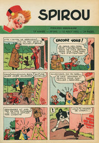Cover for Spirou (Dupuis, 1947 series) #643